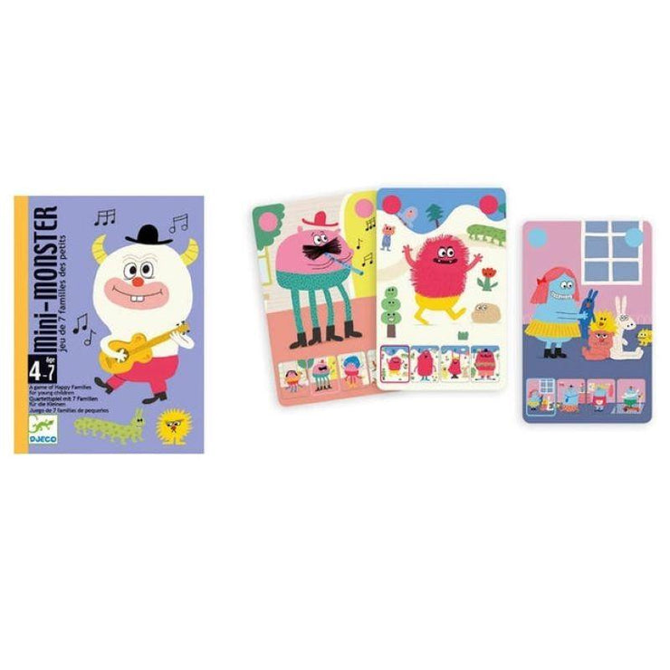 Card game - Mini monster family