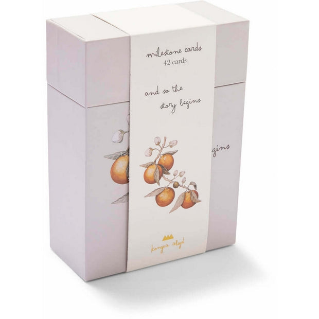 KONGES SLOJD - Milestone cards - Baby gift idea