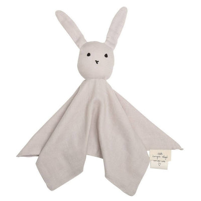 KONGES SLOJD - Rabbit soother in organic cotton - Light grey