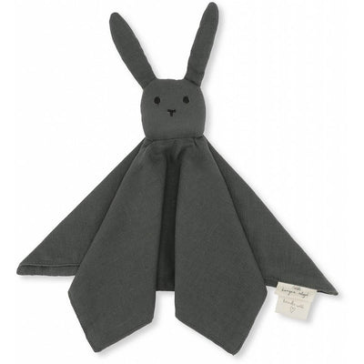 KONGES SLOJD - Rabbit soother in organic cotton - Dark grey