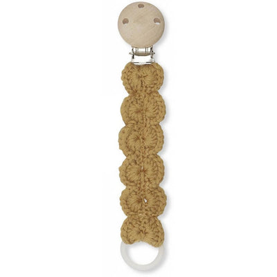 KONGES SLOJD - Wool pacifier strap - Acacia