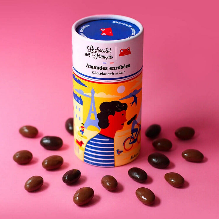 Chocolate covered almonds - Dark and milk chocolate