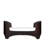 Walnut convertible baby bed - Leander