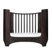 Walnut convertible baby bed - Leander