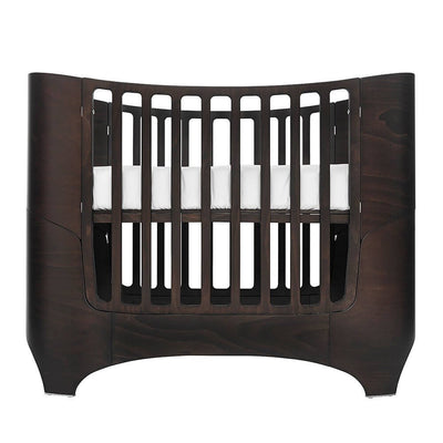 Walnut convertible baby bed - Leander
