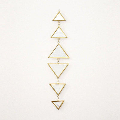 Triangle chain of mirrors