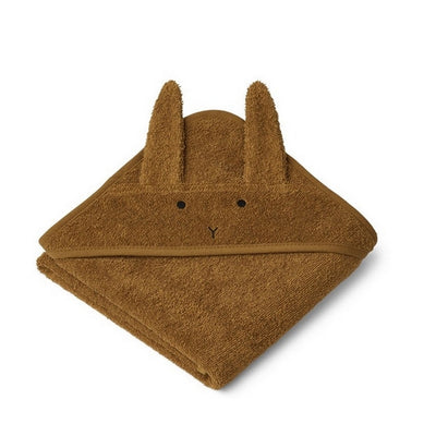 Hooded towel - Rabbit Olive