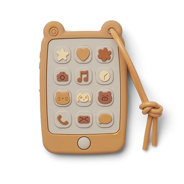 LIEWOOD - Silicon teeth soother - Phone