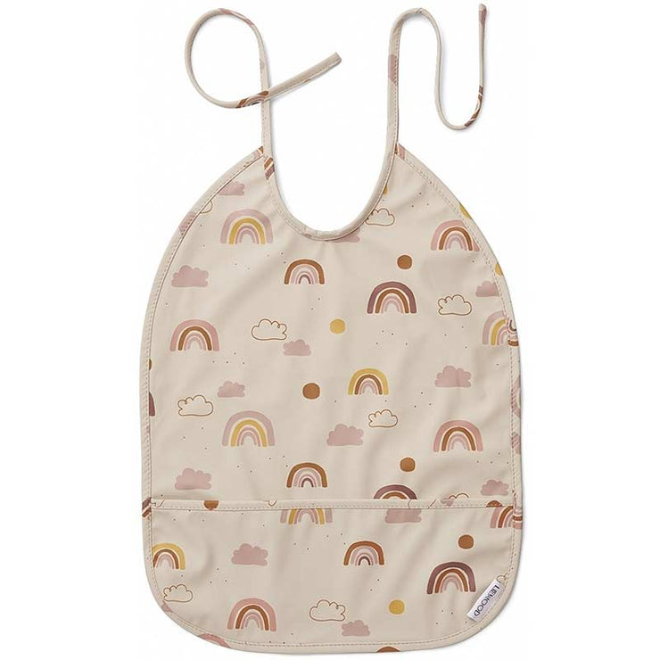 LIEWOOD - Water repellent bib - Rainbow