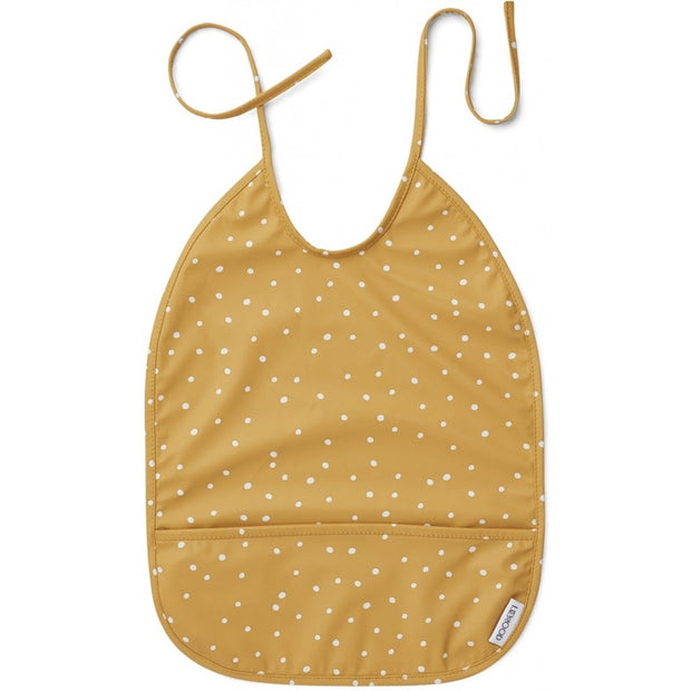 Water-repellent bib - Confetti yellow mellow