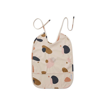 Liewood baby bib in recycled polyester - Bubbly Sandy
