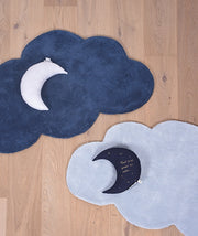 Kid's rug - Blue cloud