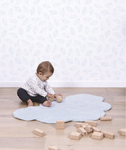 Kid's rug - Blue cloud