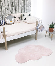 Kid's rug - Light pink cloud