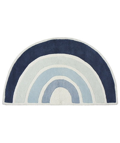 Kid's rug - Blue rainbow