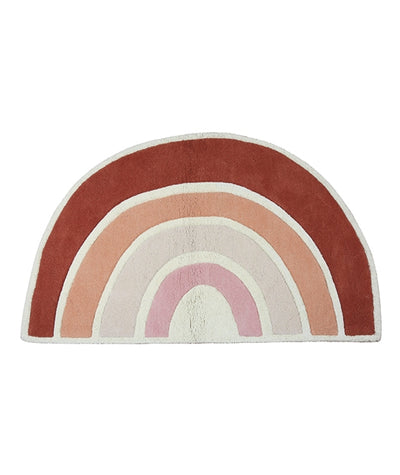 Kid's rug - Pink rainbow