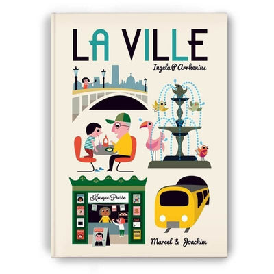 Giant children book - La ville