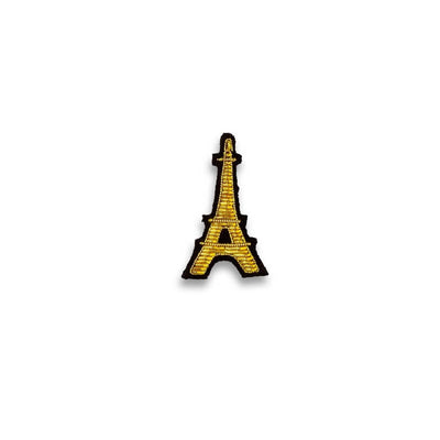 Embroidered brooch - Eiffel Tower