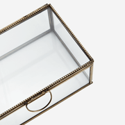 Antique glass box