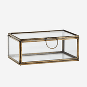 Antique glass box