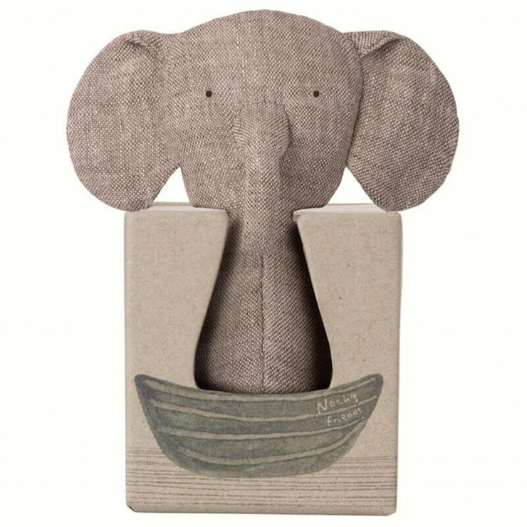 MAILEG - Elephant rattle - Noah's friends
