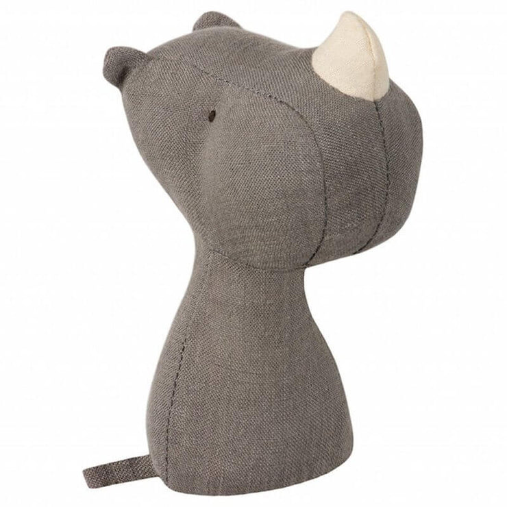 MAILEG - Rhino rattle - Noah's friends