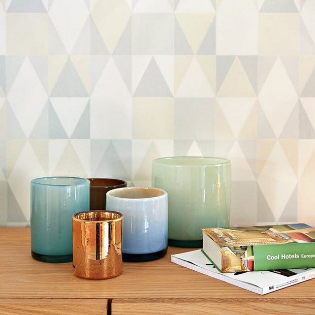 MAJVILLAN - Original and geometric wallpaper - Alice grey