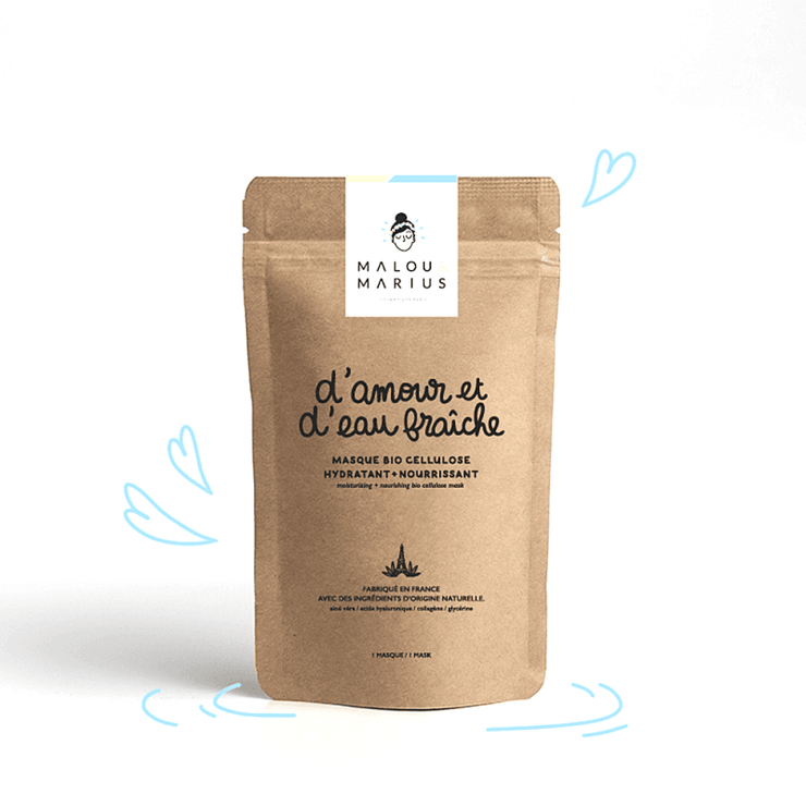 MALOU & MARIUS - Face mask - D'amour & d'eau fraiche
