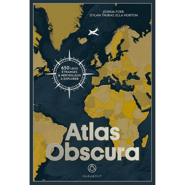 MARABOUT EDITIONS - Atlas Obscura - French book about strange places around the world