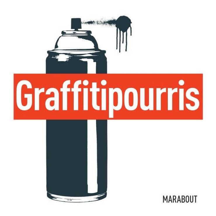 MARABOUT EDITION - Graffitipourris book about street art - French