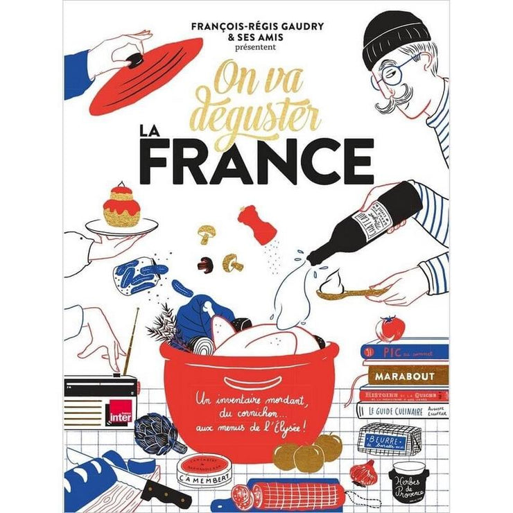 MARABOUT EDITIONS - On va déguster la France  cooking book in French