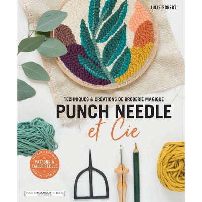 MARABOUT - Punch needle techniques book in French