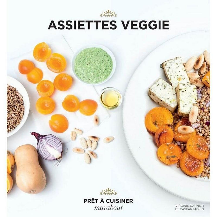 MARABOUT - Assiettes veggie cooking book in French
