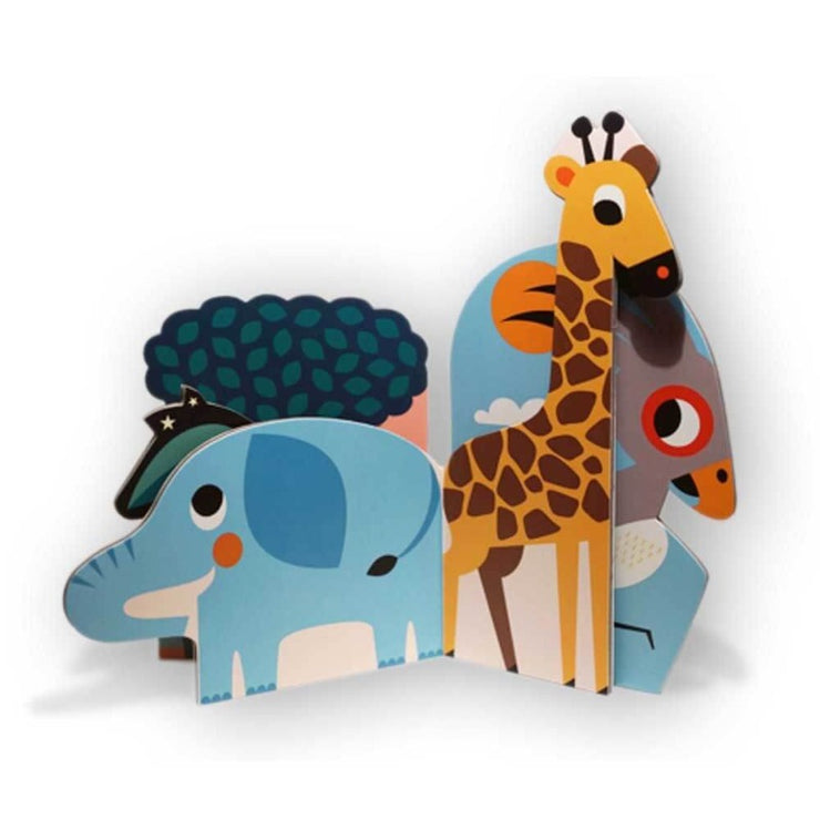MARCEL & JOACHIM - Illustrated baby book - La Savane