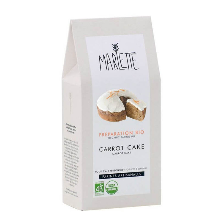 MARLETTE - Organic carrot cake baking mix