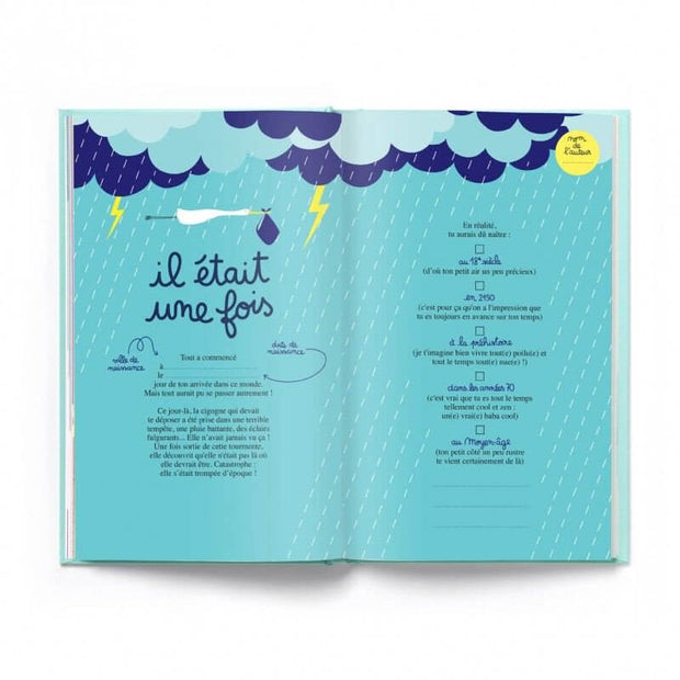 MINUS EDITIONS - Birthday booklet in French - Happy birthday to you - Inside