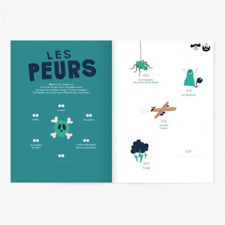 MINUS EDITIONS - Like father like daughter booklet in French - Activities
