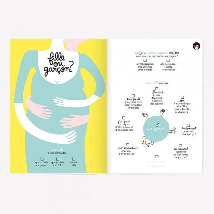 MINUS EDITIONS - Like mother like son booklet in French - Activities