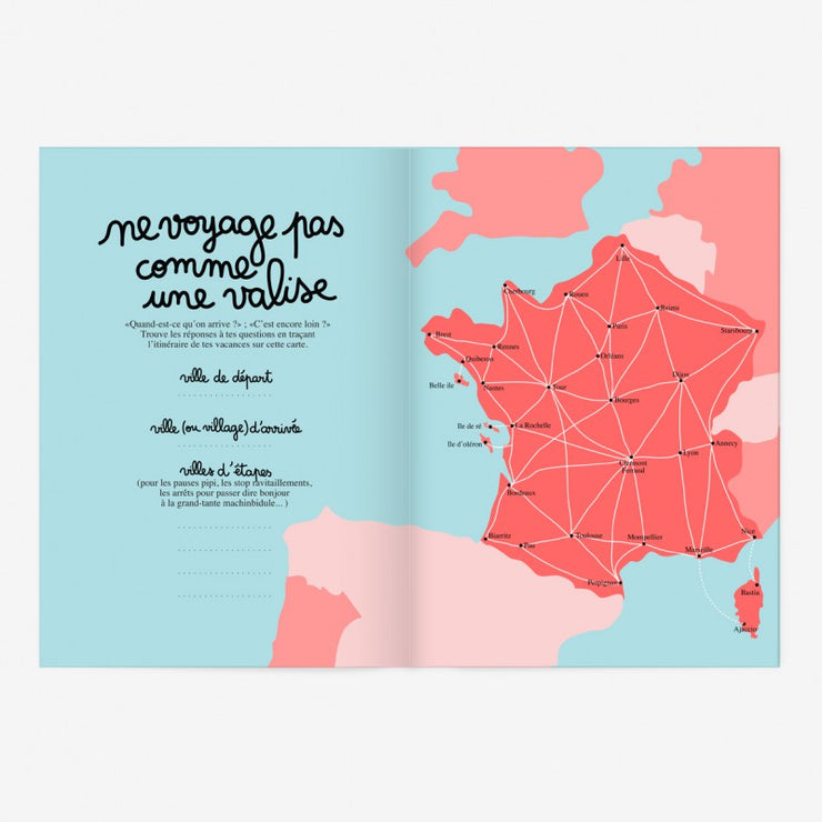 MINUS EDITIONS - On the road holidays booklet for kids