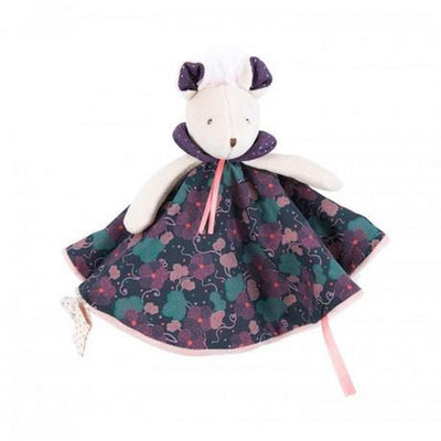 Purple mouse soft toy