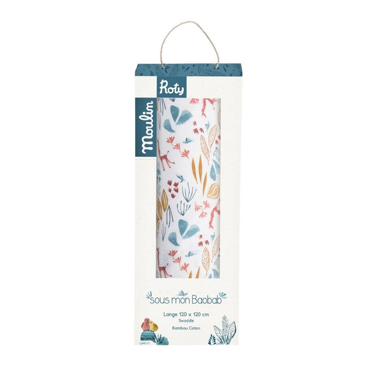 Large swaddle - Under my baobab