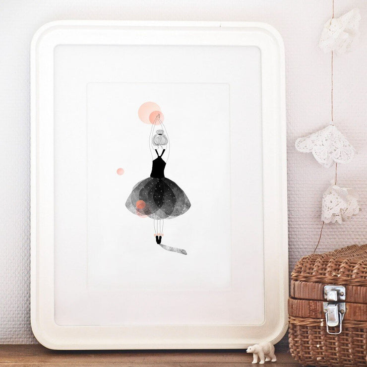 MY LOVELY THING - Dancer poster - Poetic illustration