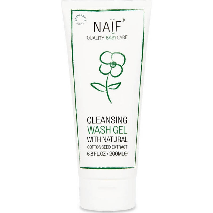 NAIF - Baby cleansing wash gel - Natural cosmetics for babies