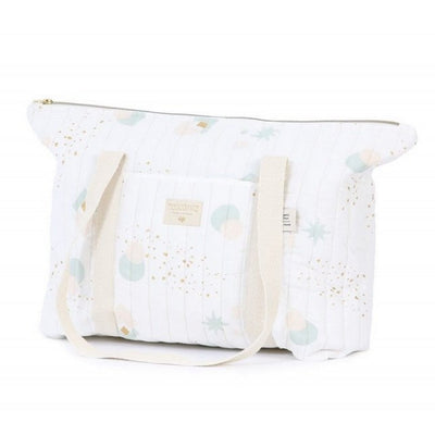 NOBODINOZ - Paris diaper bag - Aqua eclipse