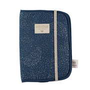 NOBODINOZ - Poema health booklet cover - Gold bubble / Night Blue