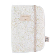 NOBODINOZ - Poema health booklet cover - Gold bubble / White