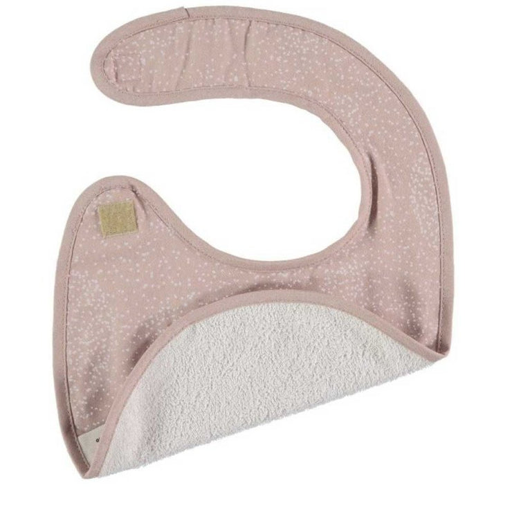 NOBODINOZ - Candy bib - Pink - Organic cotton - Open