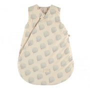 NOBODINOZ - Cocoon sleeping bag - Blue Gatsby / Cream - Organic cotton