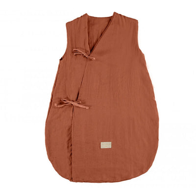 NOBODINOZ - Dreamy sleeping bag - Toffee - Organic cotton