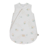 NOBODINOZ - Cocoon sleeping bag - Aqua eclipse - Organic cotton